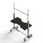 Type 3 bone antraciet HQ zwarte rand